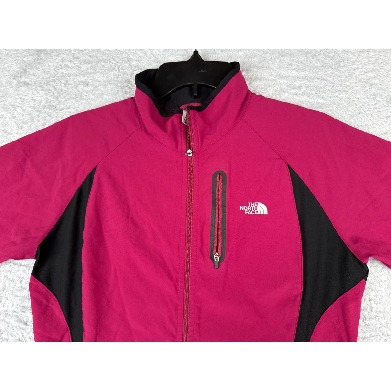 The North Face The North Face Jacket Women Medium Pink Full Zip TNF Apex 100% Polyester Pockets Size M / US 6-8 / IT 42-44 - 7 Thumbnail