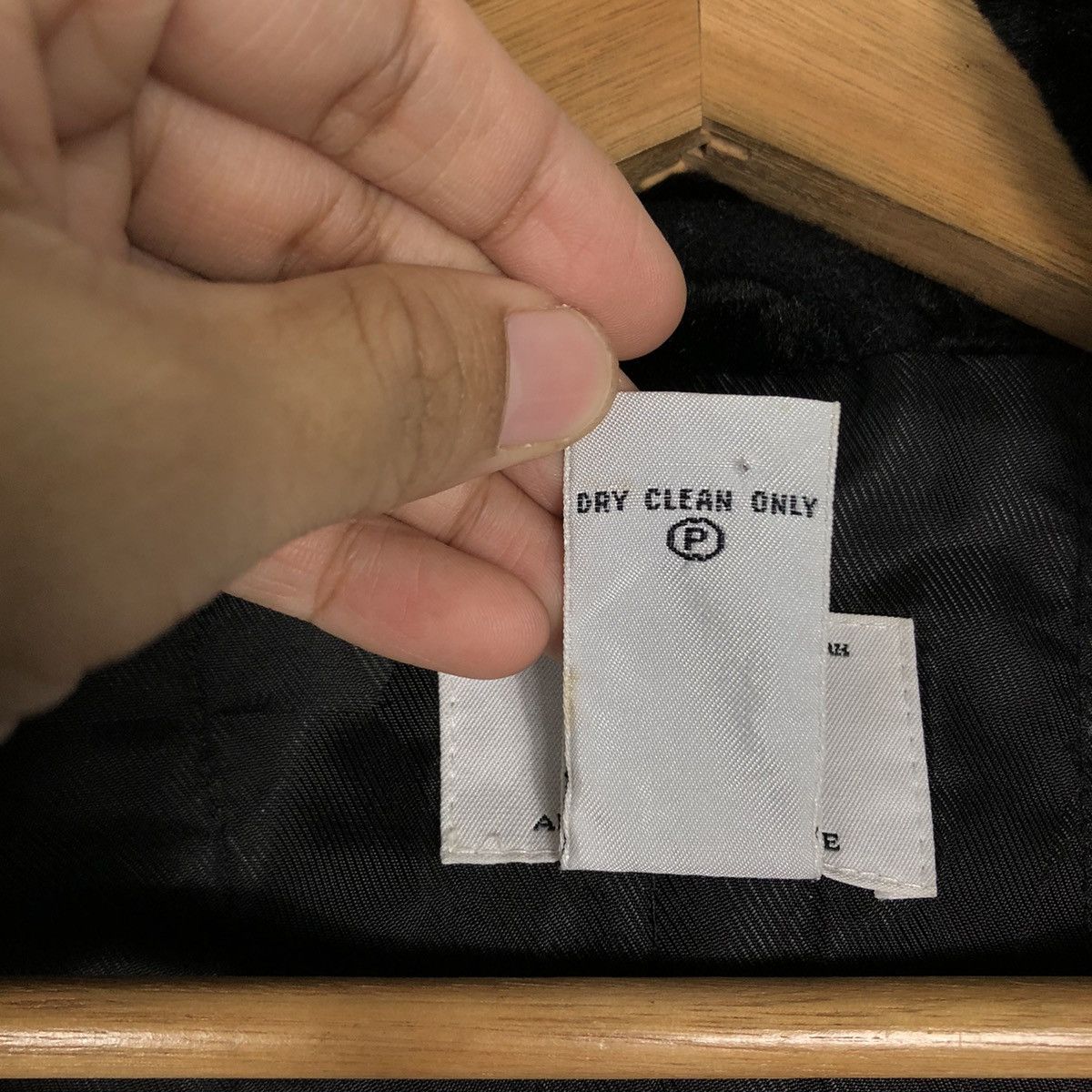 Japanese Brand 🔥Double Breast Mink Fur Jacket Armani Exchange Rich Black Size US M / EU 48-50 / 2 - 18 Thumbnail