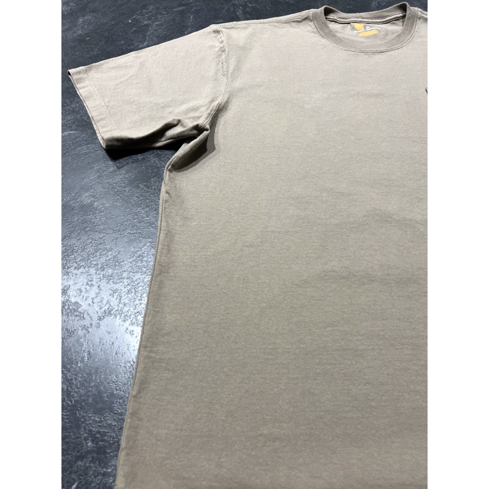Carhartt Carhartt T-Shirt Shirt Short Sleeve Men XL Beige Pocket Loose Fit Size US XL / EU 56 / 4 - 5 Thumbnail