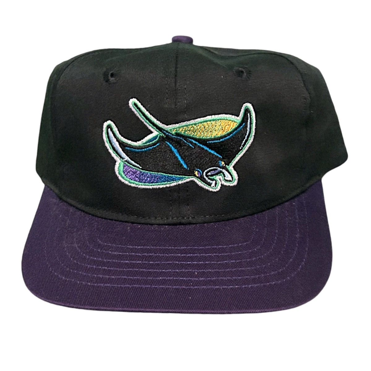 Vintage Vintage 1990s Twins Enterprise Tampa Bay Devil Rays SnapBack Size ONE SIZE - 1 Thumbnail