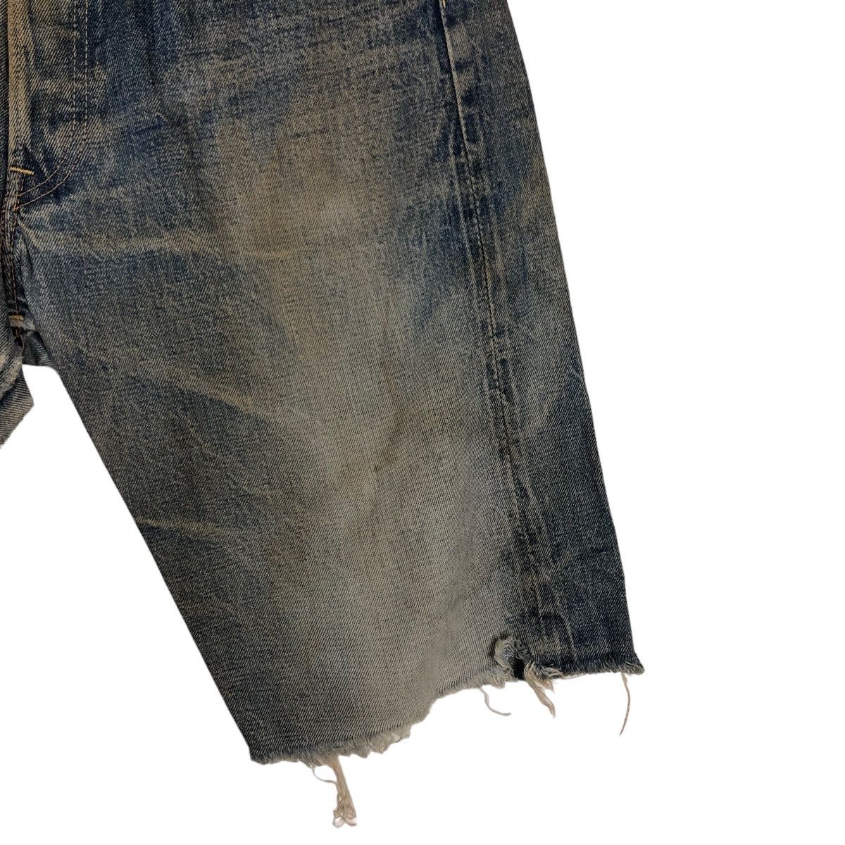 Japanese Brand 🔥Rare Palo Kain Short Denim Jeans Denime Lot 652 Size US 30 / EU 46 - 5 Thumbnail