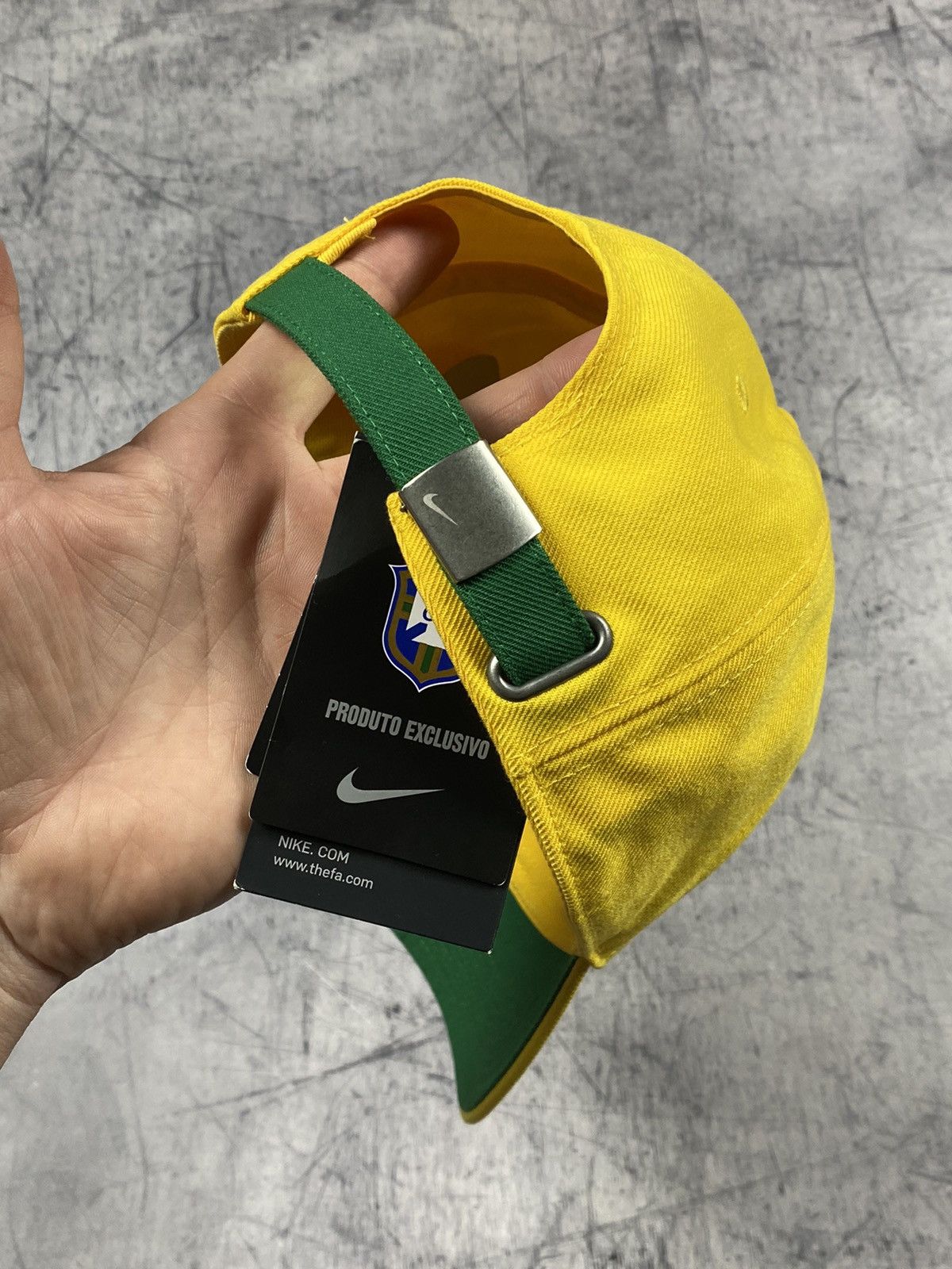 Nike × Vintage NEW Vintage Nike Brasil Soccer Jersey Cap Hats Size ONE SIZE - 9 Thumbnail