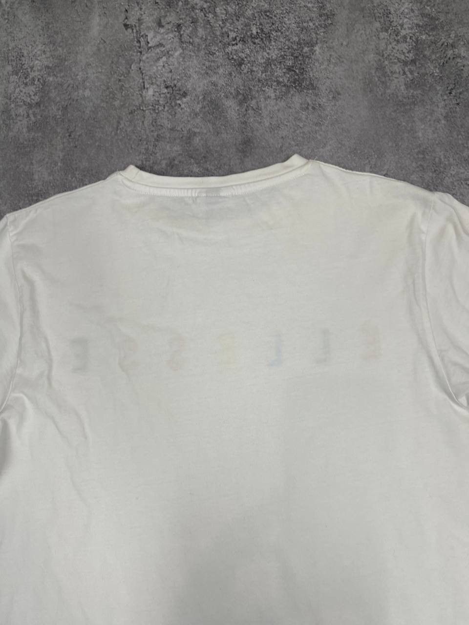 Ellesse Ellesse Men Cotton T-Shirt White Size M Size US M / EU 48-50 / 2 - 8 Thumbnail