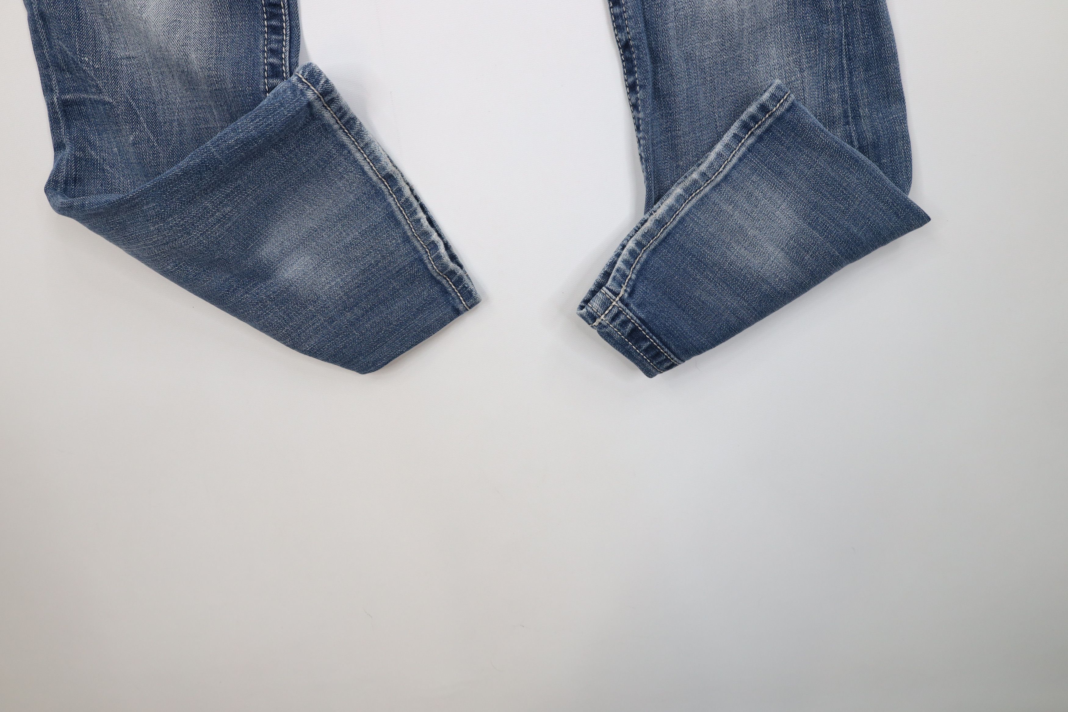 Miss Me Miss Me Thick Stitch Jeweled Flared Bootcut Denim Jeans Size 30" / US 8 / IT 44 - 5 Thumbnail