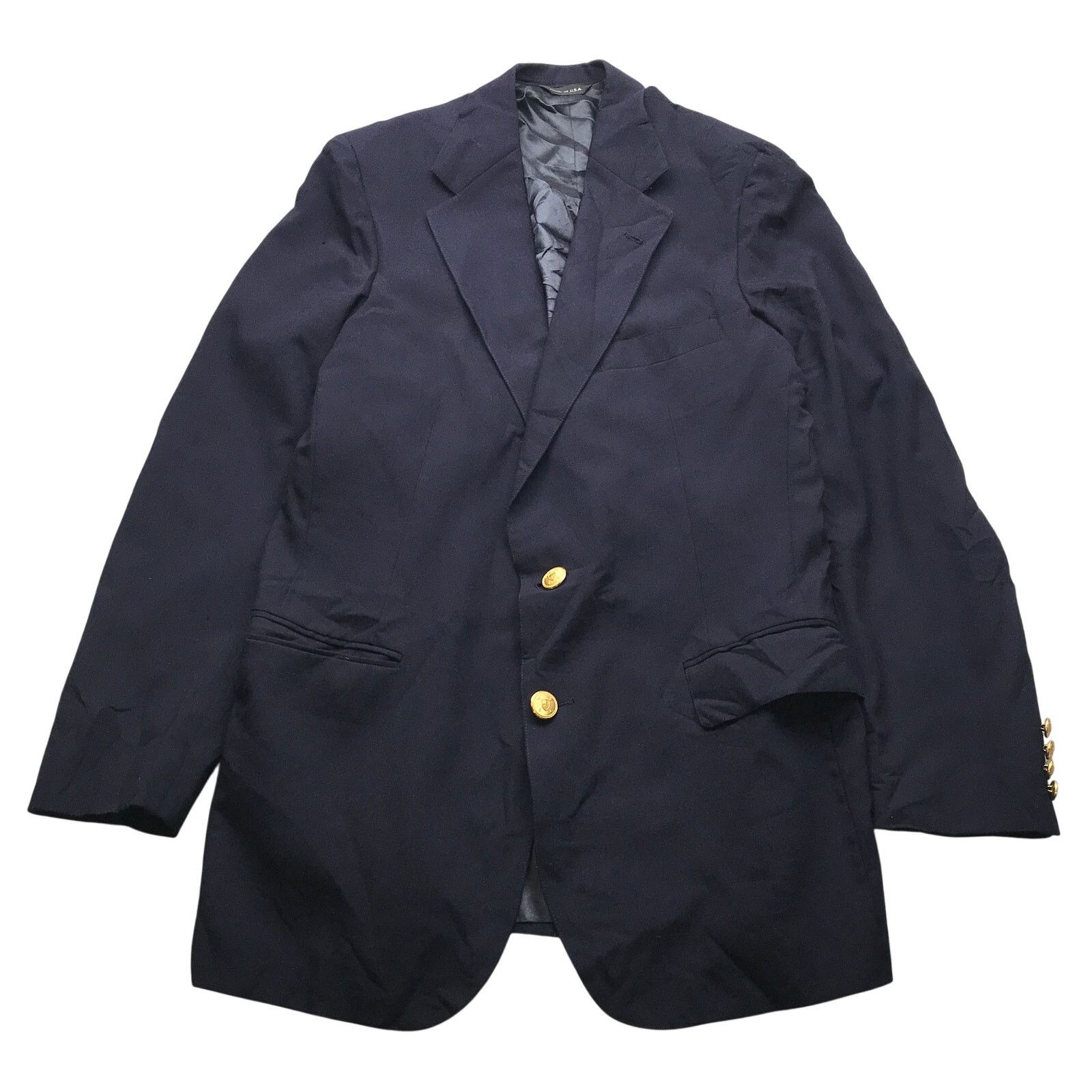 Ralph Lauren Vintage Polo University Club Ralph Lauren Blazer Coat Mens L Size US L / EU 52-54 / 3 - 1 Thumbnail