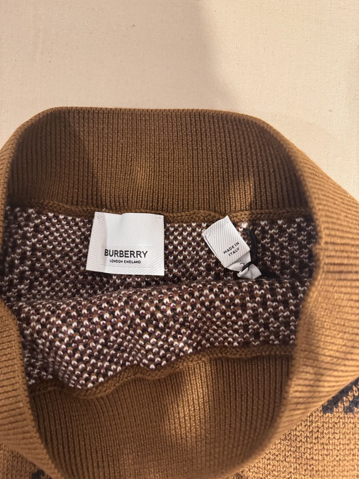 Burberry × Burberry Prorsum Burberry Exaggerated Check jacquard mini skirt Size 25" / US 0 / IT 36 - 9 Thumbnail