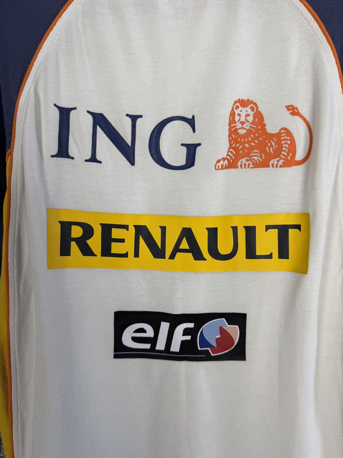 Formula 1 × Vintage Renault F1 Team Racing Polo Shirt ING ELG Vintage Size M Size US M / EU 48-50 / 2 - 19 Thumbnail