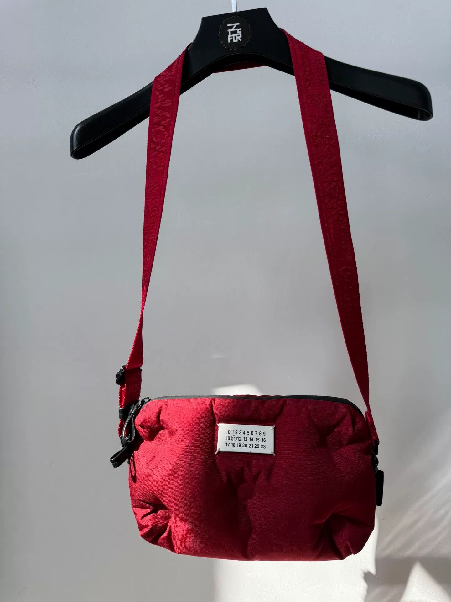 Maison Margiela Maison Margiela Red Canvas Shoulder Bag Size ONE SIZE - 1 Thumbnail