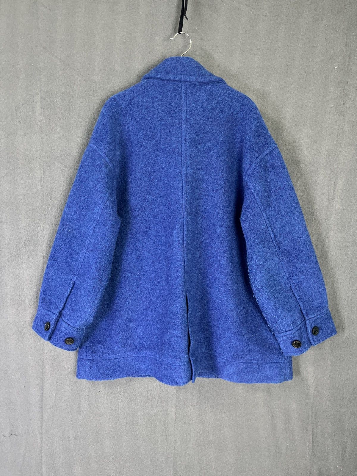 Beams Plus × Japanese Brand Ray Beams Melange Wool Half Coat Size US M / EU 48-50 / 2 - 3 Thumbnail