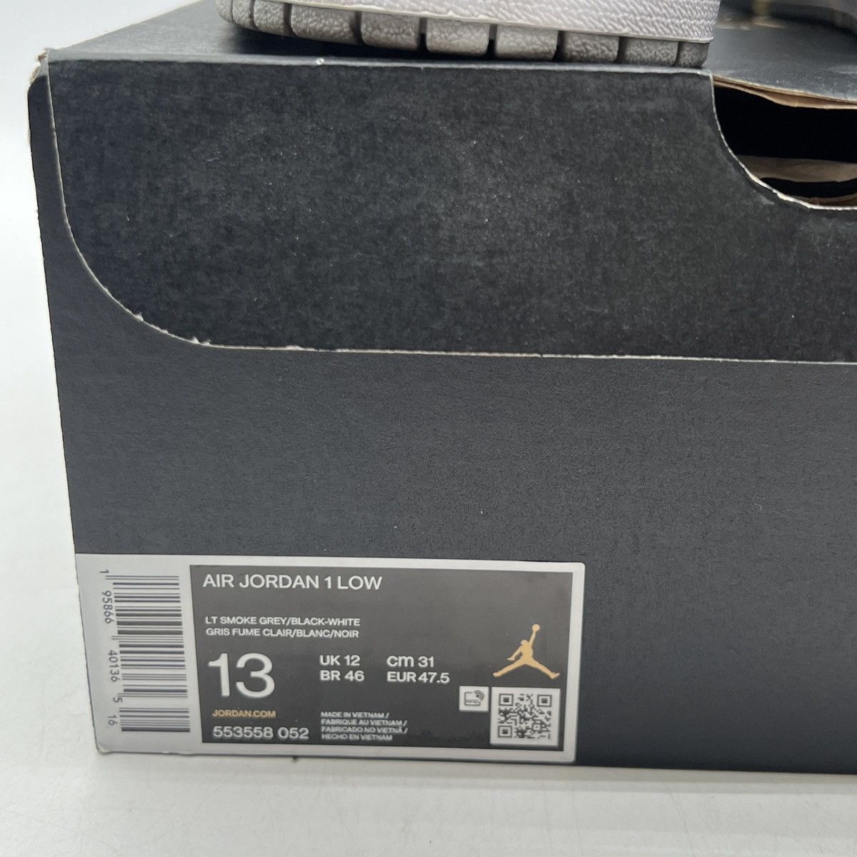 Nike Air Jordan 1 low shadow toe Size US 13 / EU 46 - 6 Thumbnail