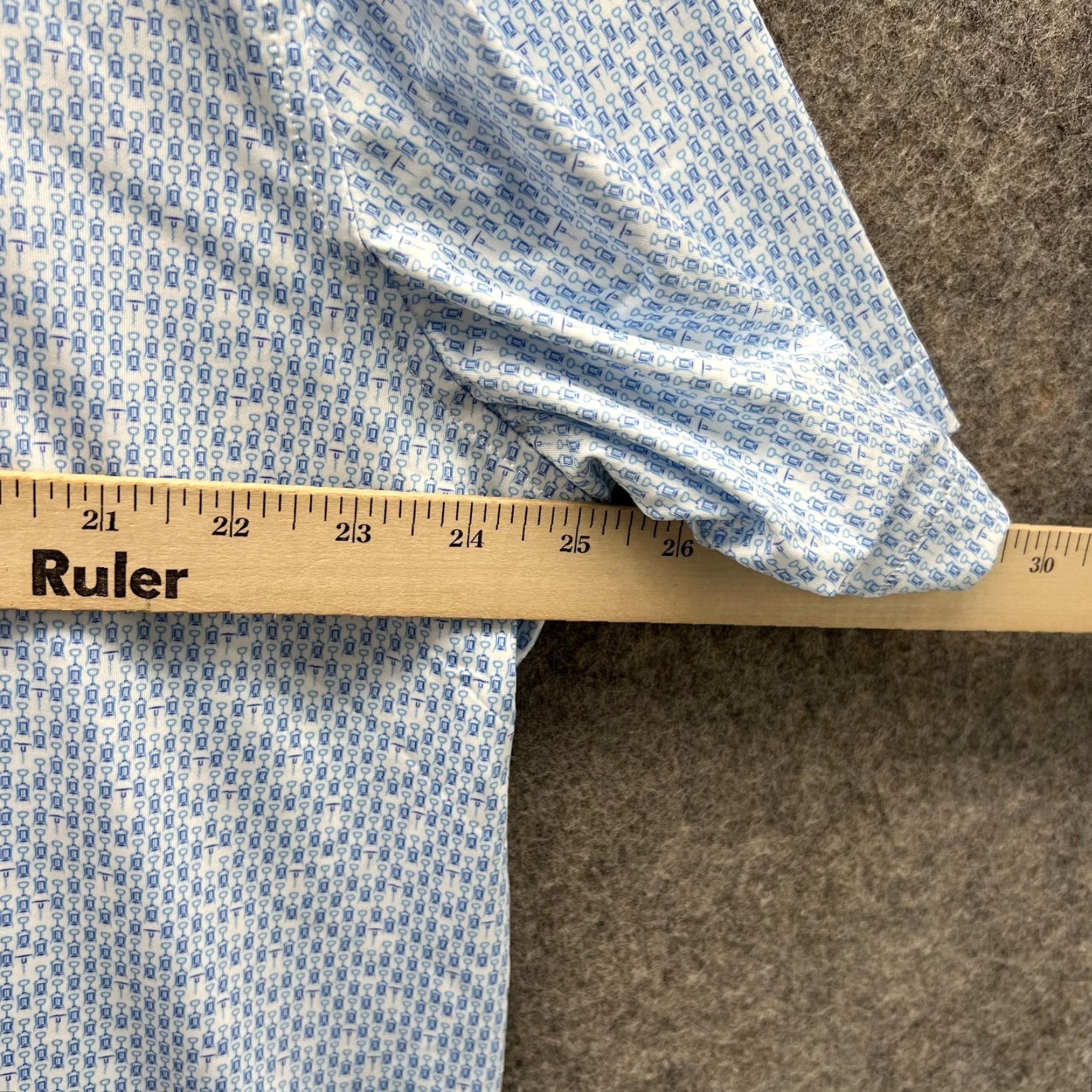 Peter Millar Peter Millar Polo Shirt Men XL Blue Club Summer Comfort Corkscrew Performance Shirt Size US XL / EU 56 / 4 - 4 Thumbnail