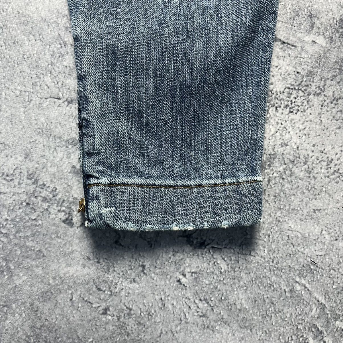 Dolce & Gabbana Vintage Dolce & Gabbana Distressed Blue Denim Jeans Luxury Size 30" / US 8 / IT 44 - 23 Thumbnail