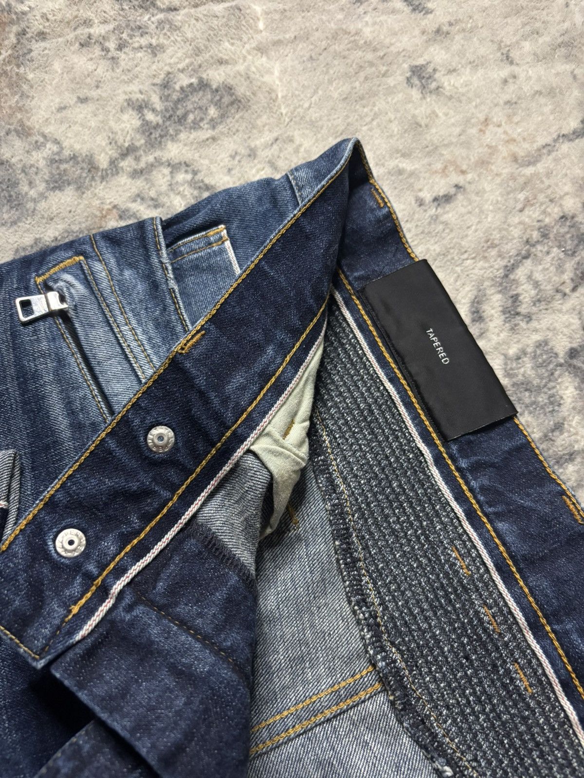 Balmain Balmain Selvedge Moto Biker Denim Size US 30 / EU 46 - 7 Thumbnail