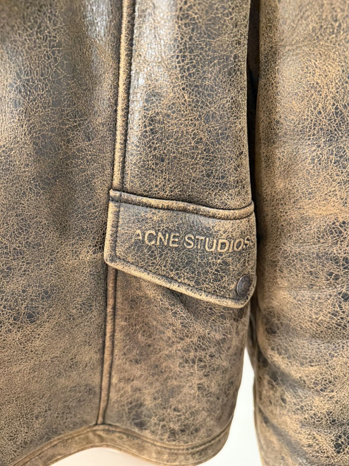 Acne Studios Acne Studios shearling leather jacket fur trim size 46 Size US S / EU 44-46 / 1 - 7 Thumbnail