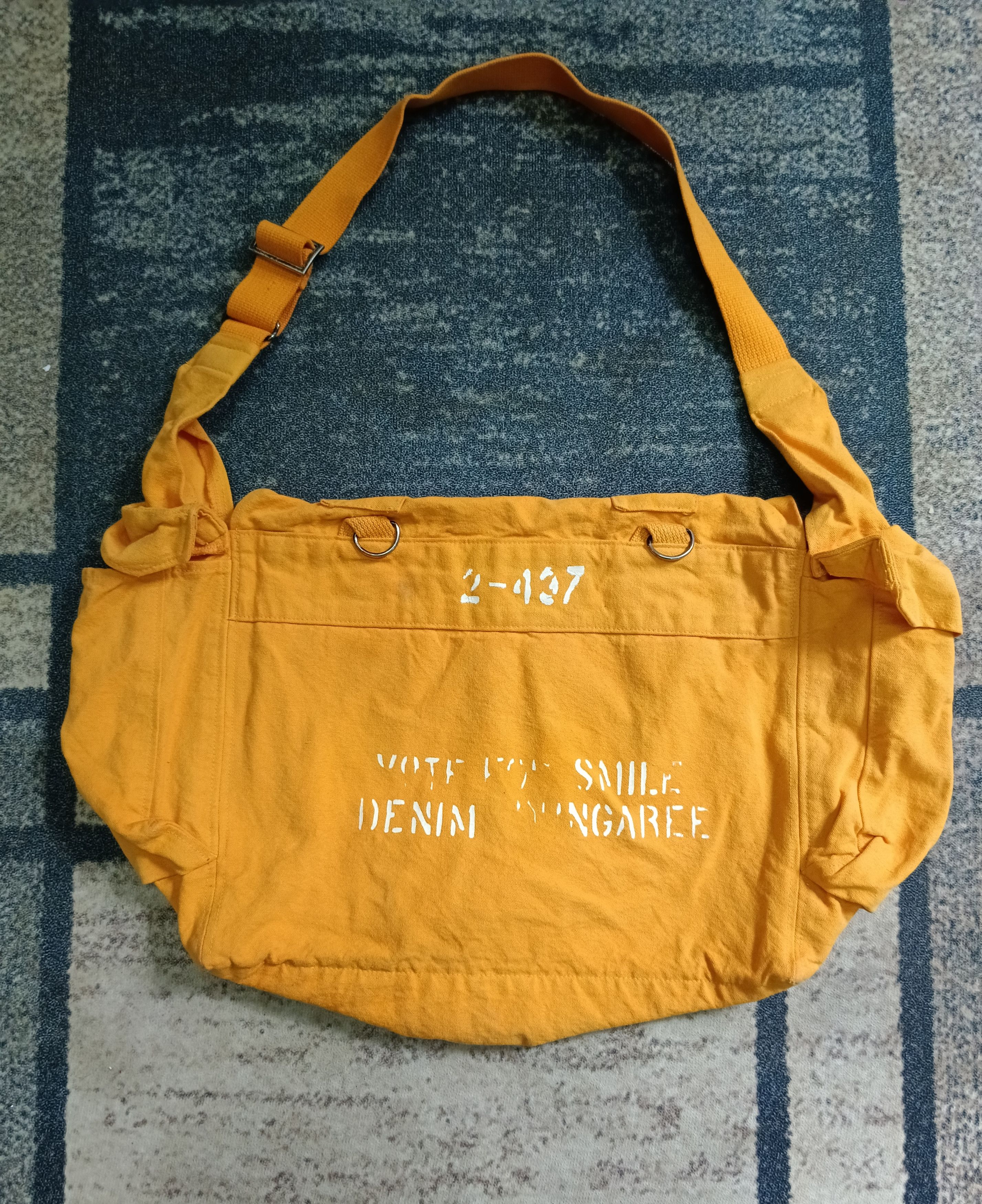 Japanese Brand DENIM DUNGGARE KAWARAMACHI CHUOKO CROSSBODY Size ONE SIZE - 2 Thumbnail