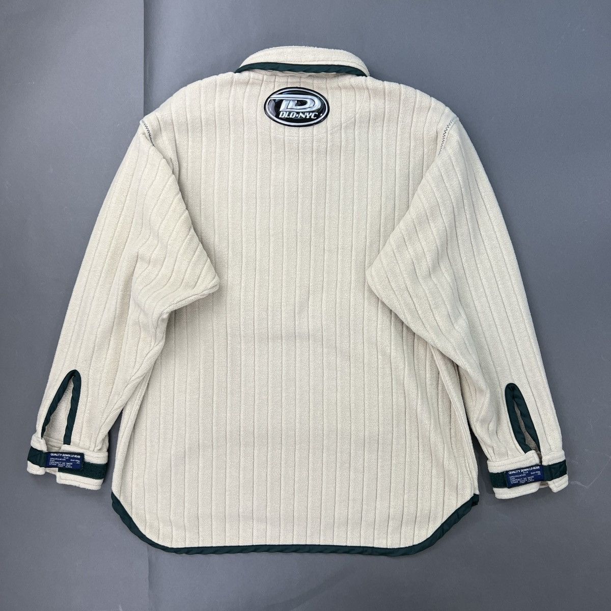Vintage 90s DLO-NYC Quarter Zip Blanket Pullover Size US XL / EU 56 / 4 - 8 Thumbnail