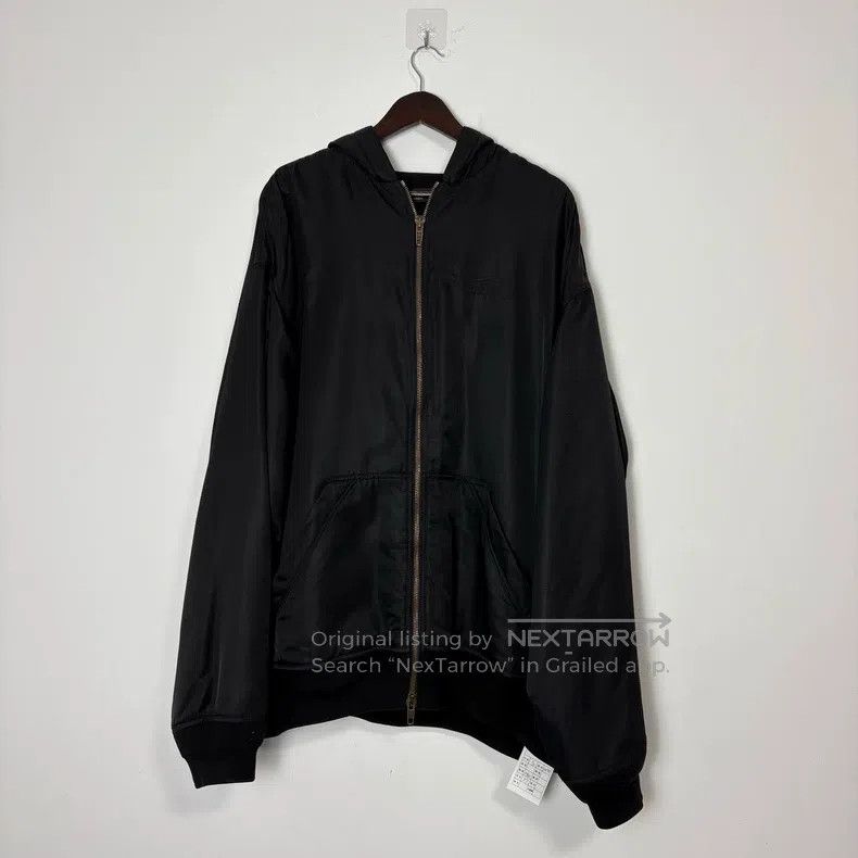 Balenciaga Balenciaga 3B Embroidered Twill Zip-Up Bomber Jacket Size US S / EU 44-46 / 1 - 1 Thumbnail