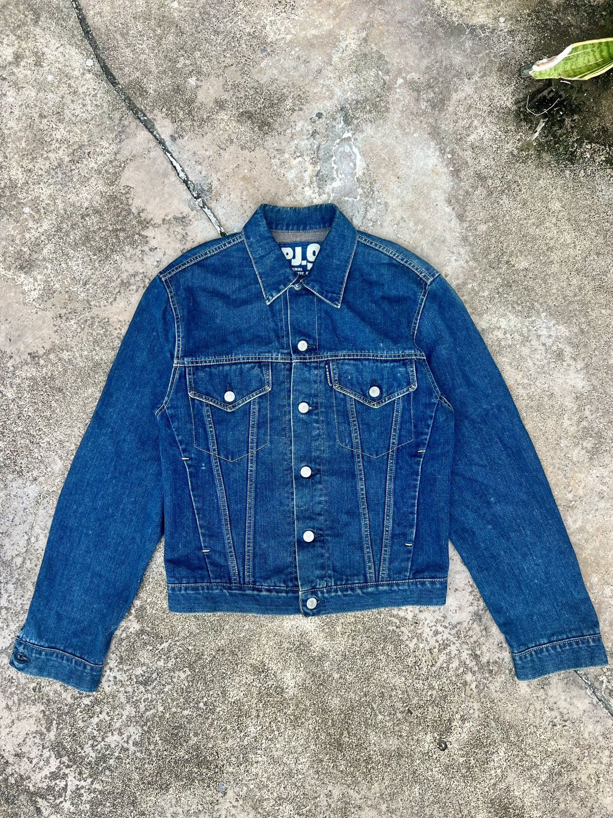 Blue Blue Japan HR Market Selvedge Denim Type 3 Jacket Size US M / EU 48-50 / 2 - 1 Thumbnail