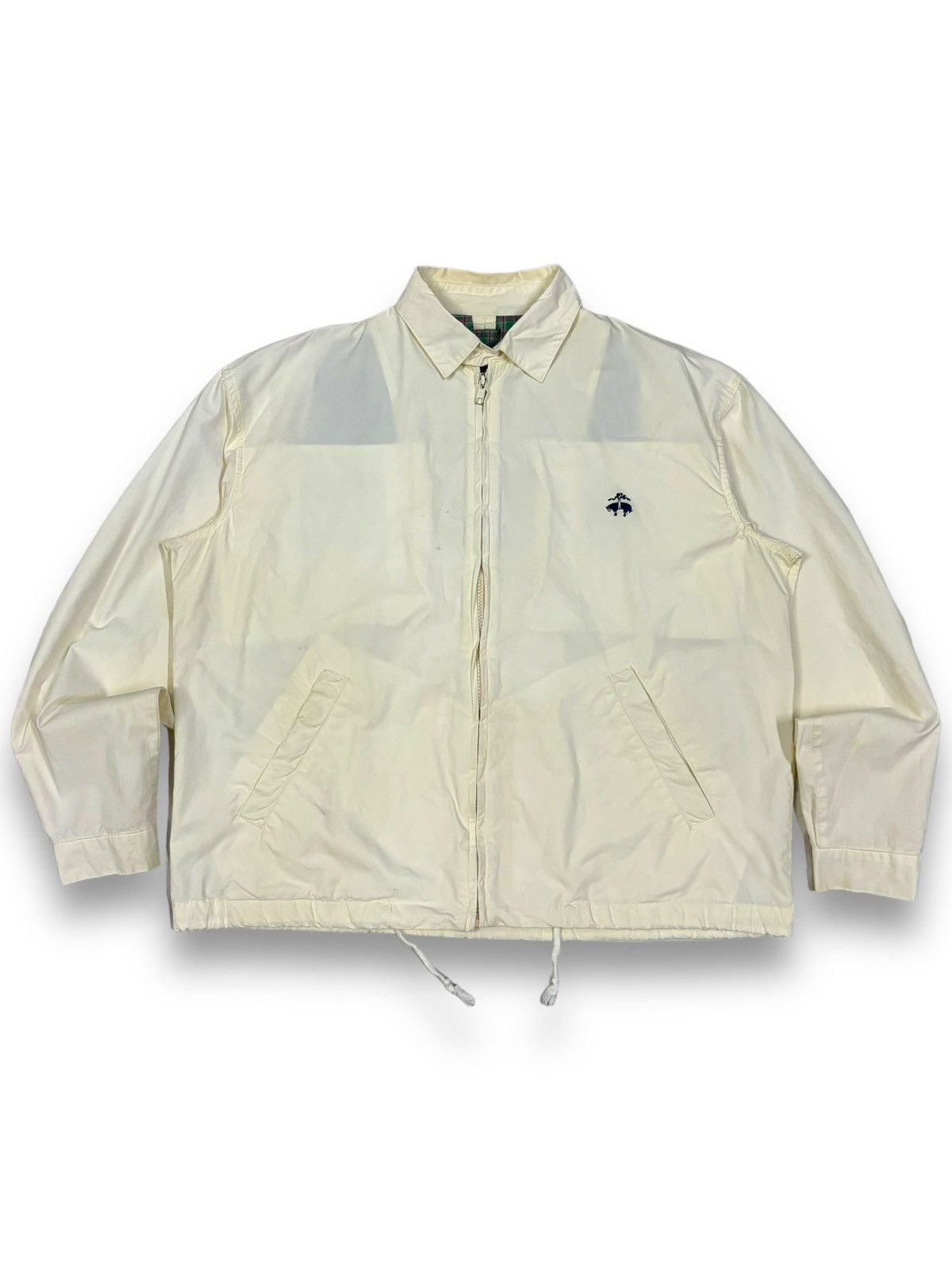 Brooks Brothers Vintage Brooks Brothers Small Logo White Cream Light Jacket Size US S / EU 44-46 / 1 - 1 Thumbnail