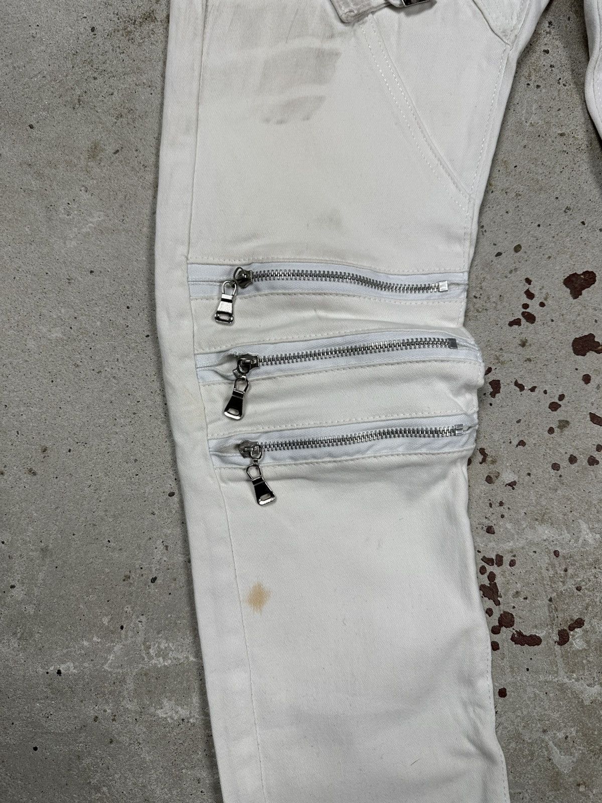 If Six Was Nine Vintage Y2K Japanese Style Bondage Cargo Pants Size US 30 / EU 46 - 5 Thumbnail