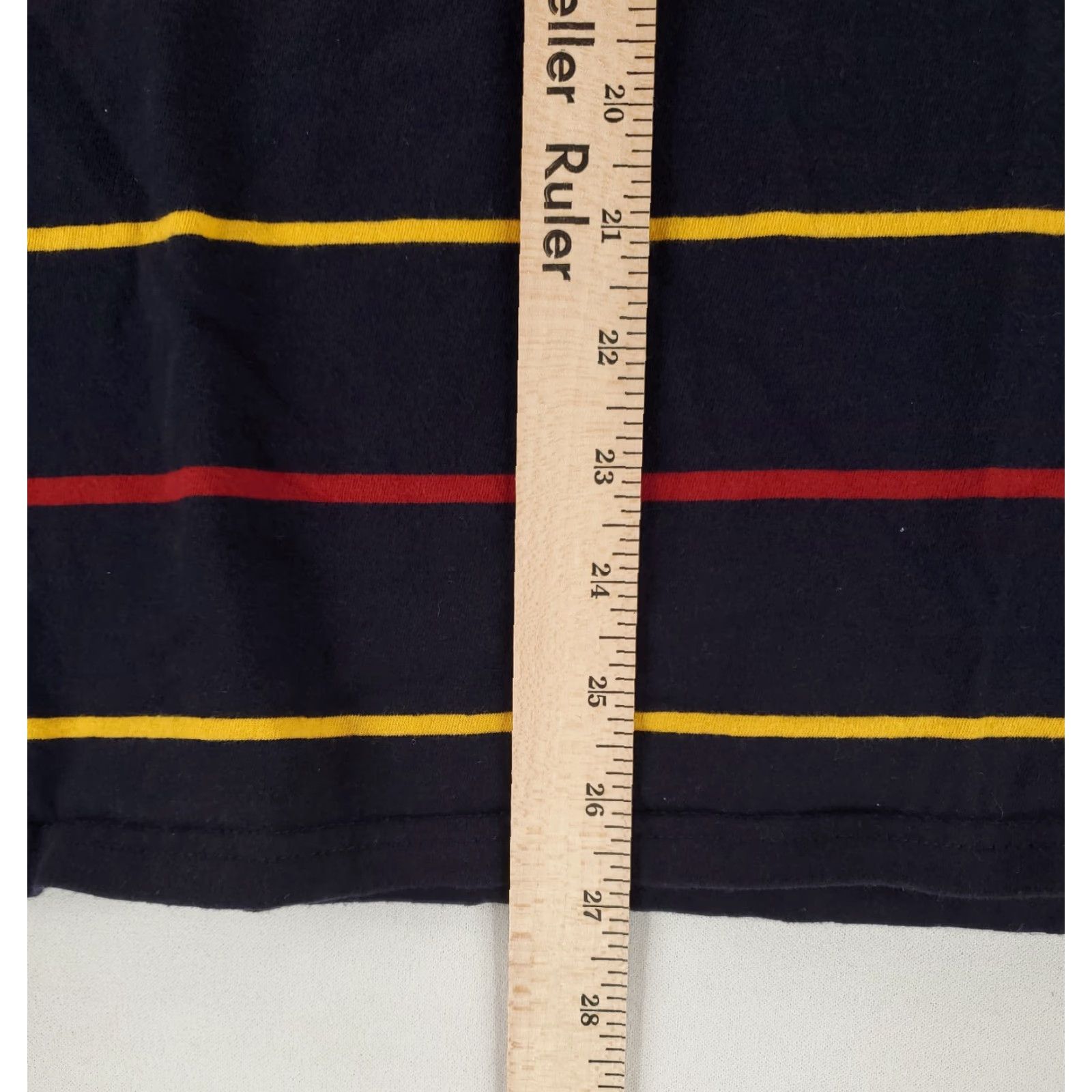 Polo Ralph Lauren Polo Ralph Lauren Hoodie Mens XL Lightweight Navy Blue Striped Red Yellow Pullover Blue Polo Ralph Lauren Hoodie XL Mens Size US XL / EU 56 / 4 - 6 Thumbnail