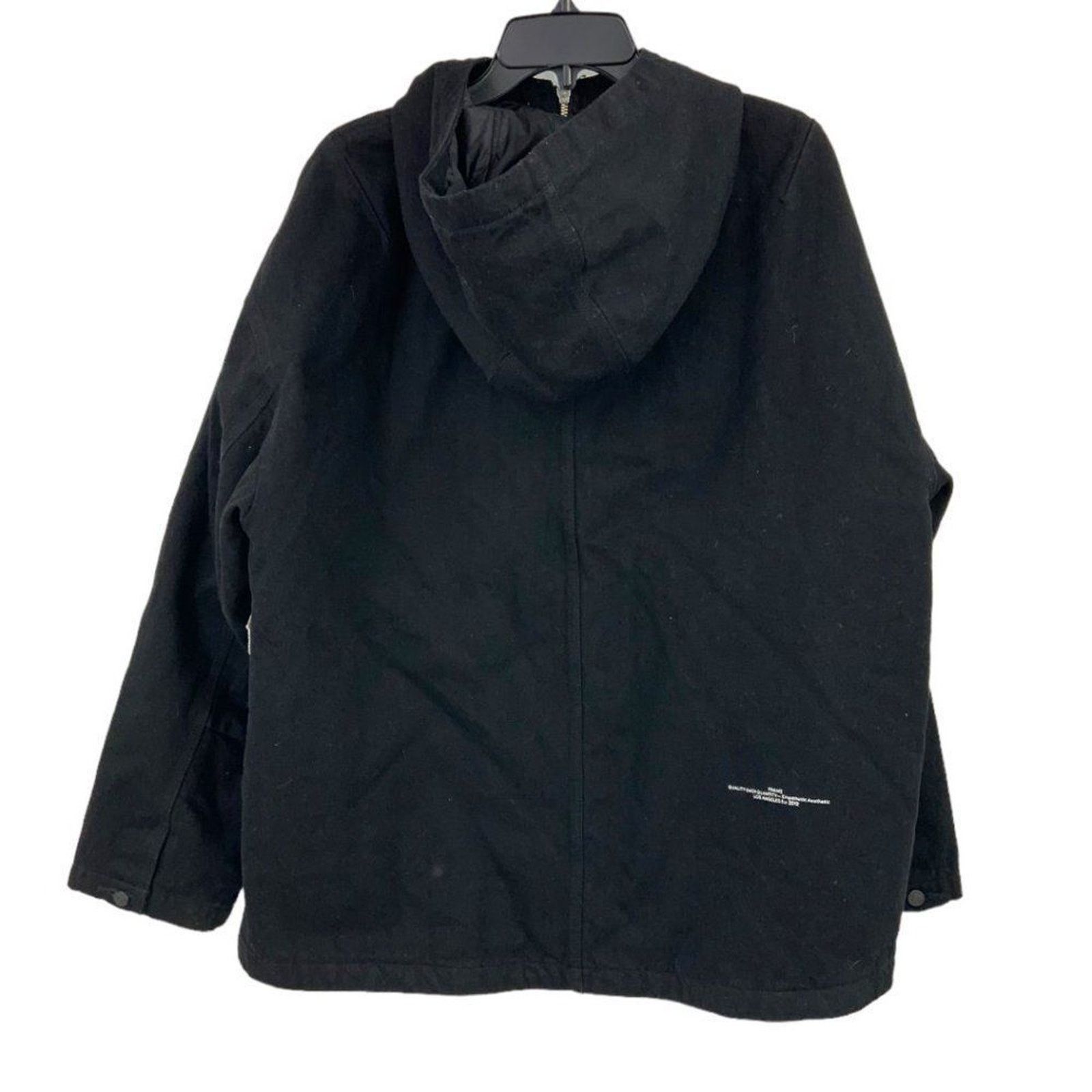 Frame Frame Black Hoodie Denim Jacket Size Medium NWOT $498 MSRP Size US M / EU 48-50 / 2 - 12 Thumbnail