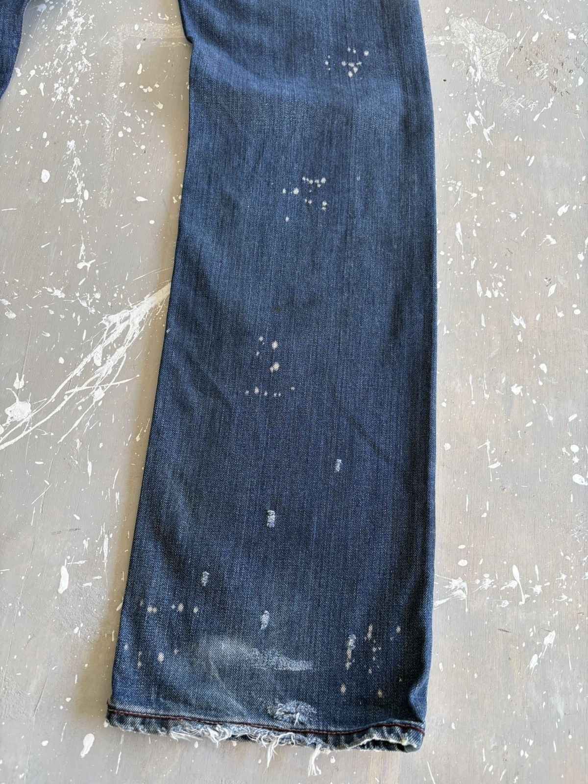 Diesel Vintage Distressed Diesel Acid Wash Denim Jeans Pants Size US 30 / EU 46 - 14 Thumbnail