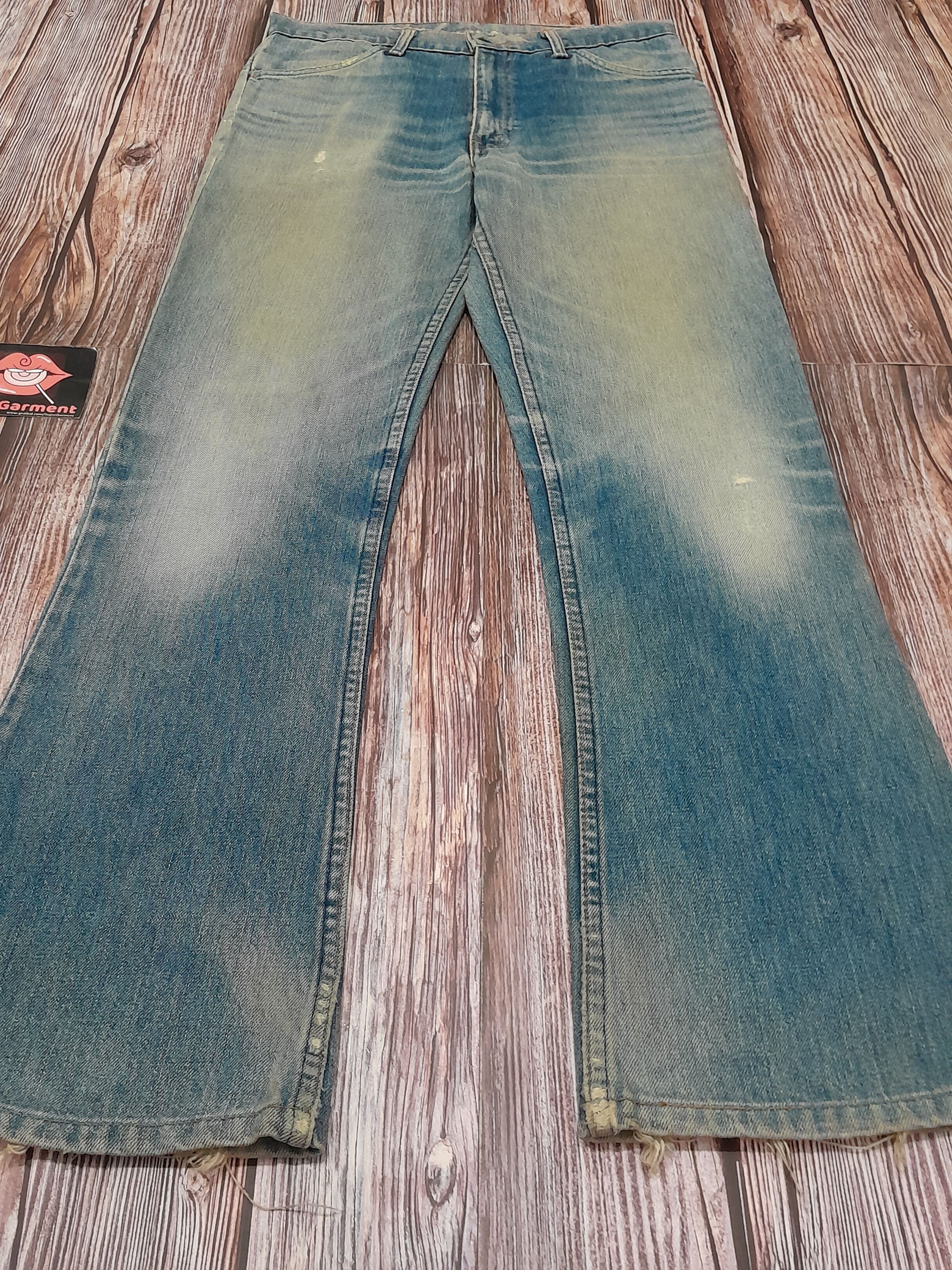 Levi's Levis 646 Bell Bottom Flare bootcut Orange Tab Jeans Size US 31 - 3 Thumbnail