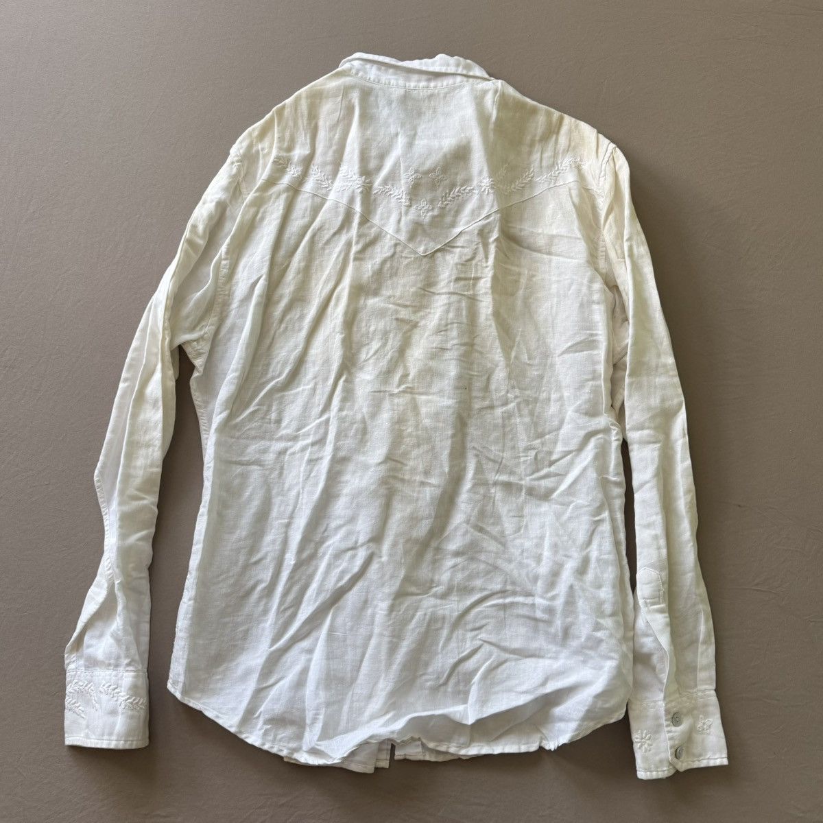 Zara Zara Contrast Collar Slim Fit Shirt Size US L / EU 52-54 / 3 - 3 Thumbnail