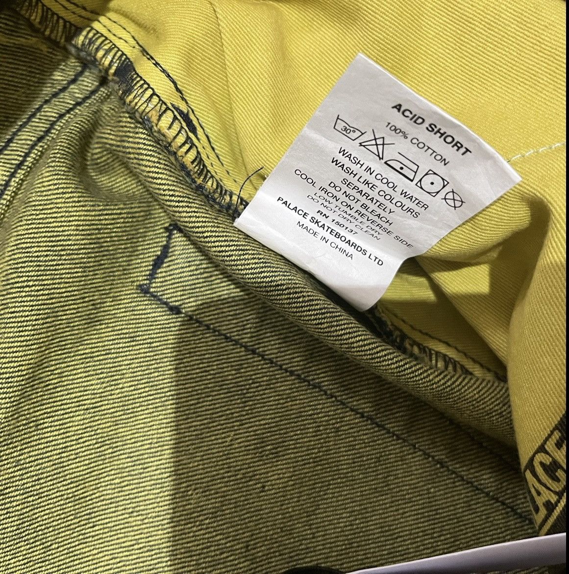 Palace Palace acid denim shorts 32 Size US 32 / EU 48 - 6 Thumbnail