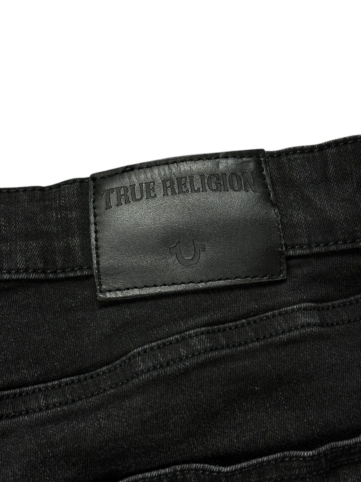 True Religion True Religion Tony Skinny Full Black Opium Stretch Jeans W33 Size US 33 - 6 Thumbnail