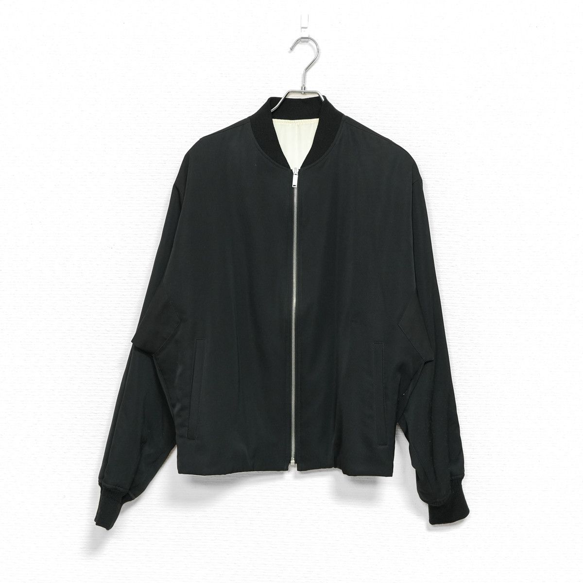 Jil Sander 2019AW WOOL PADDED REVERSIBLE ZIP-UP BOMBER JACKET Size US S / EU 44-46 / 1 - 1 Thumbnail