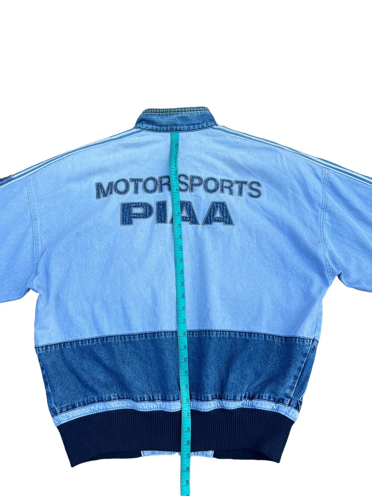 Vintage Vintage 90s PIAA Motorsports Fade Muddy Hybrid Bomber Jacket Size US XL / EU 56 / 4 - 5 Thumbnail