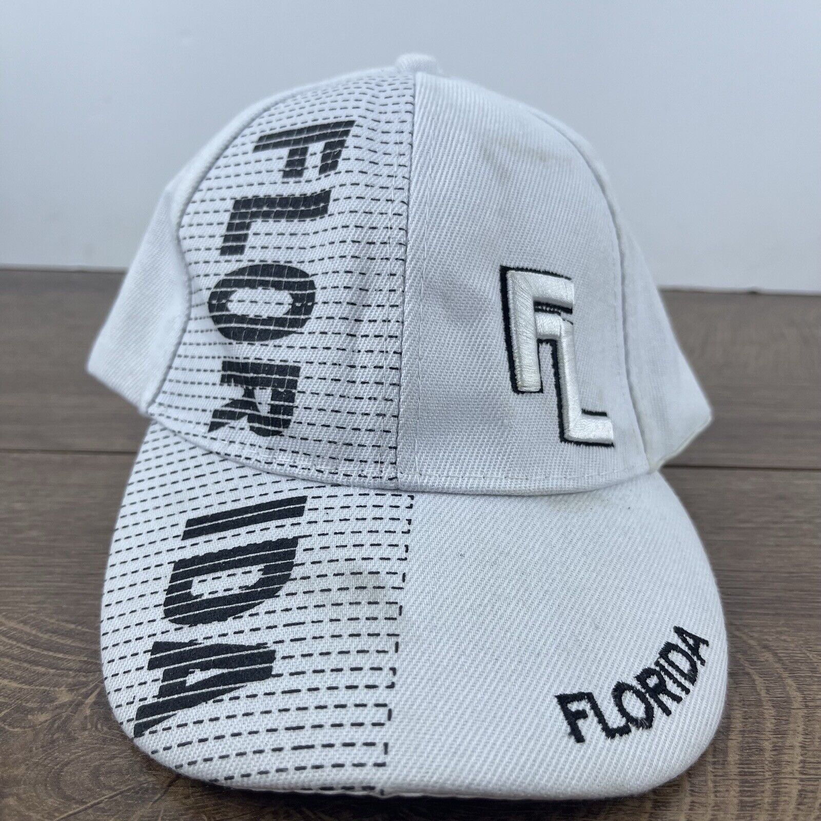 Other Florida White Hat Florida Baseball Hat White Adjustable Hat Size ONE SIZE - 3 Thumbnail
