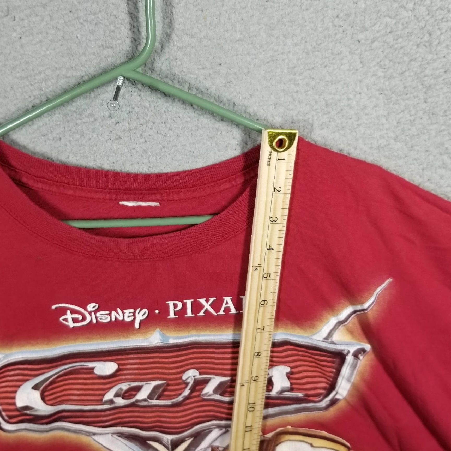 Disney VINTAGE Disney Pixar Cars T-Shirt Mens 2XL Red Lightning McQueen Mater Graphic Print Crew Neck Short Sleeve Toys & Games Size US XXL / EU 58 / 5 - 4 Thumbnail