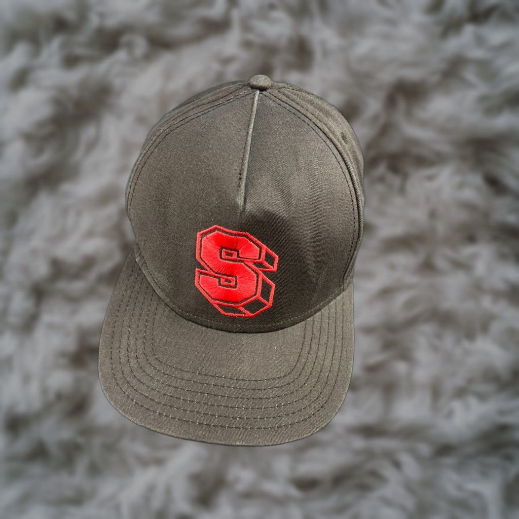 Logo 7 STUSSY S Logo Brown Baseball Cap One Size Adjustable Hat Unisex Adults Canvas 100% Cotton Vintage? (no) Size ONE SIZE - 1 Thumbnail