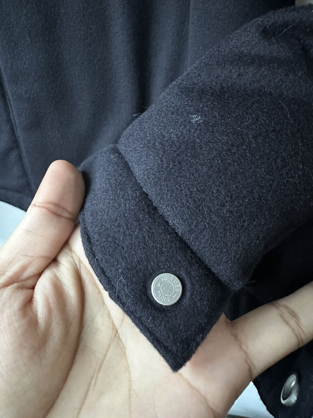 Hermes $8500 Hermes Sherpa Quarter Zip Navy Size US M / EU 48-50 / 2 - 8 Thumbnail