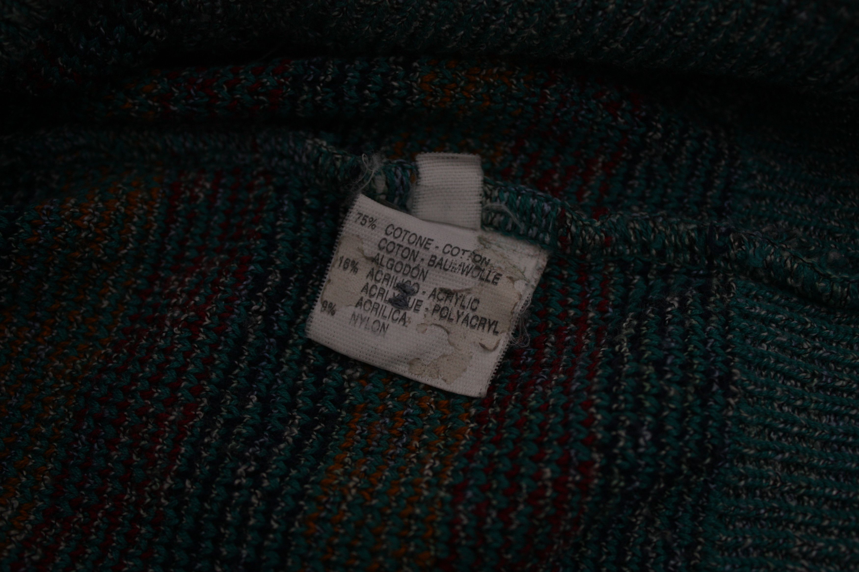 Missoni Missoni Example Knitted Vest Cotton Blend Size US M / EU 48-50 / 2 - 4 Thumbnail