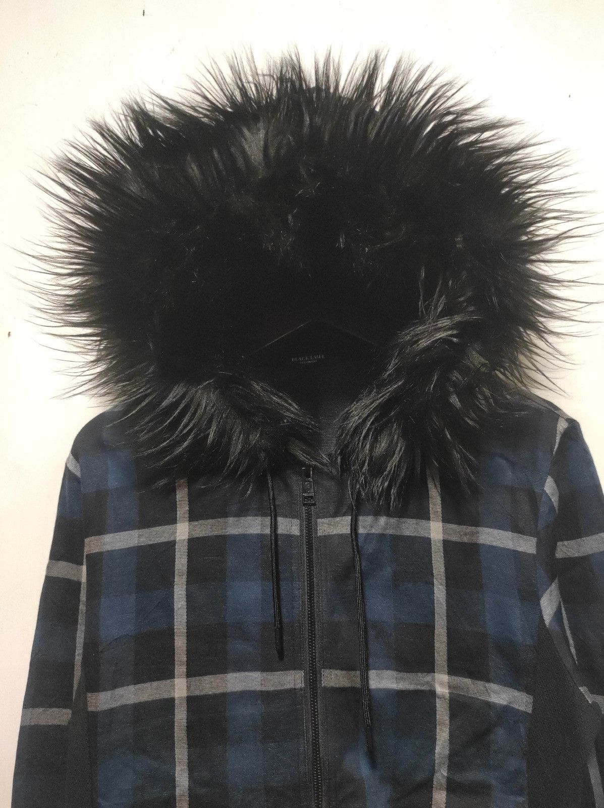 Black Label Black Label plaid tartan zip fur hoodie ifsix LGB style Size US M / EU 48-50 / 2 - 3 Thumbnail