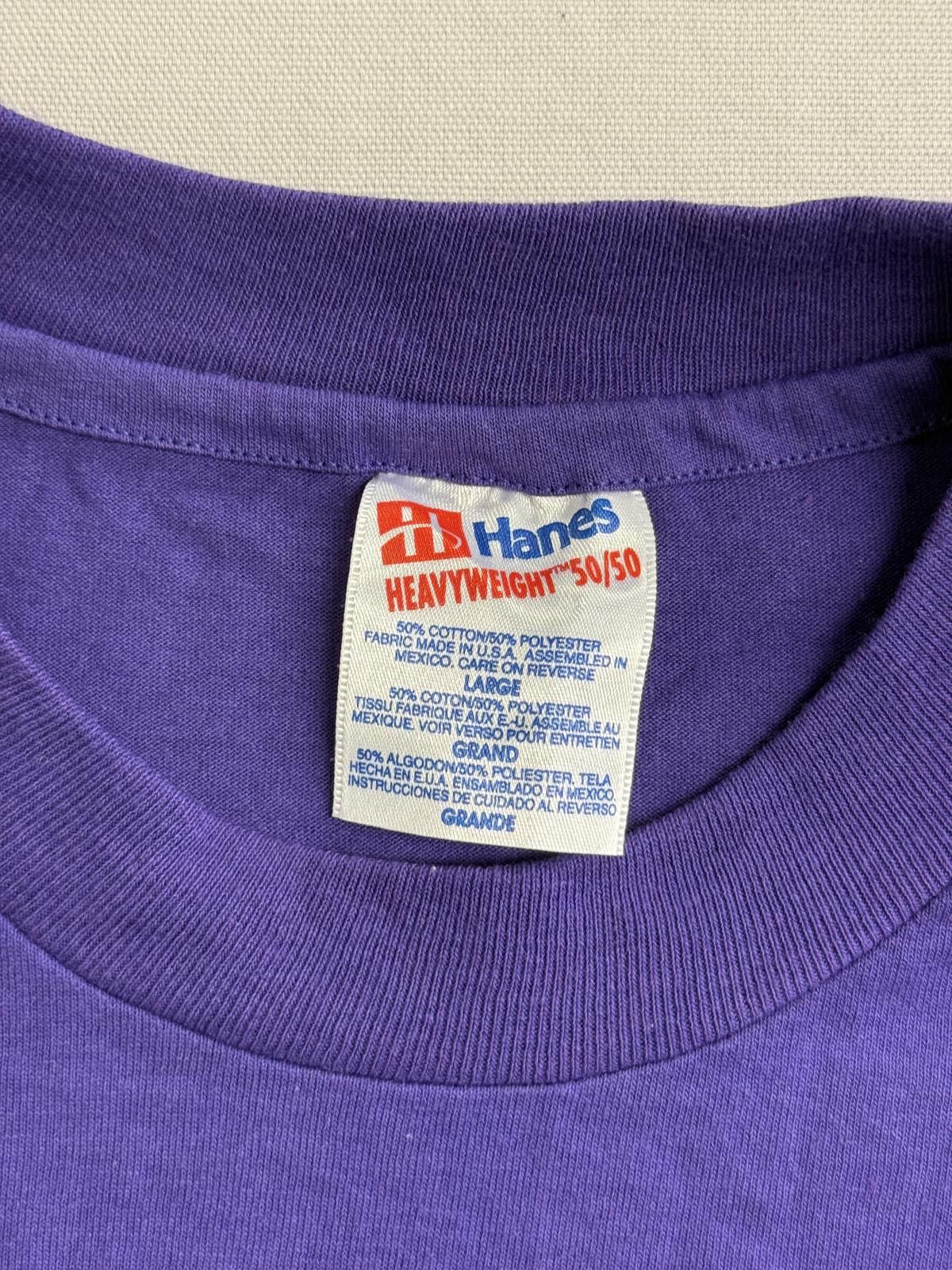 Hanes Vintage Mardi Gras Peacock Mask T-shirt French Quarter L Size US L / EU 52-54 / 3 - 2 Thumbnail