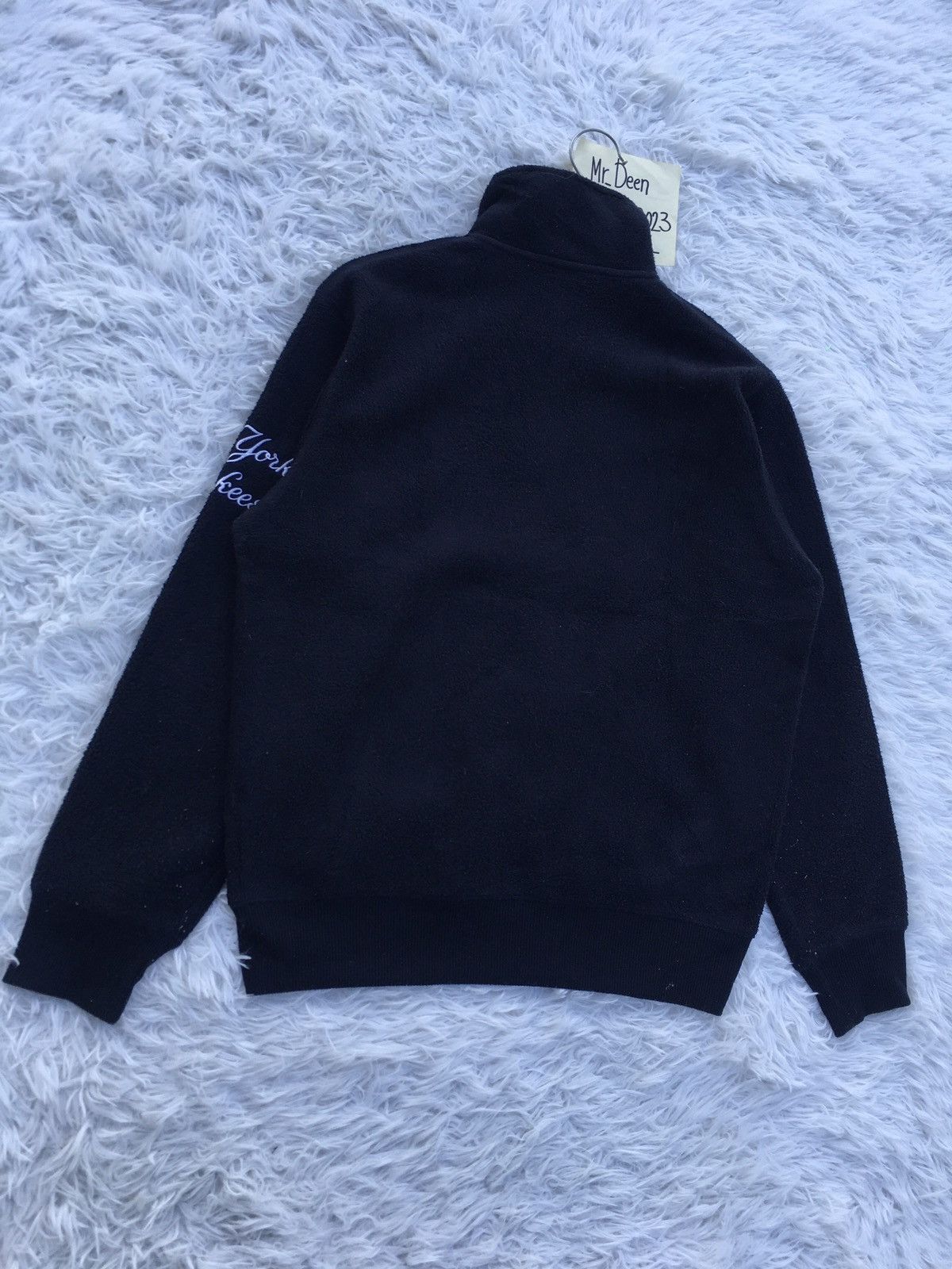 MLB Rare New York Yankees Big Logo Spellout Sweater Size US M / EU 48-50 / 2 - 17 Thumbnail
