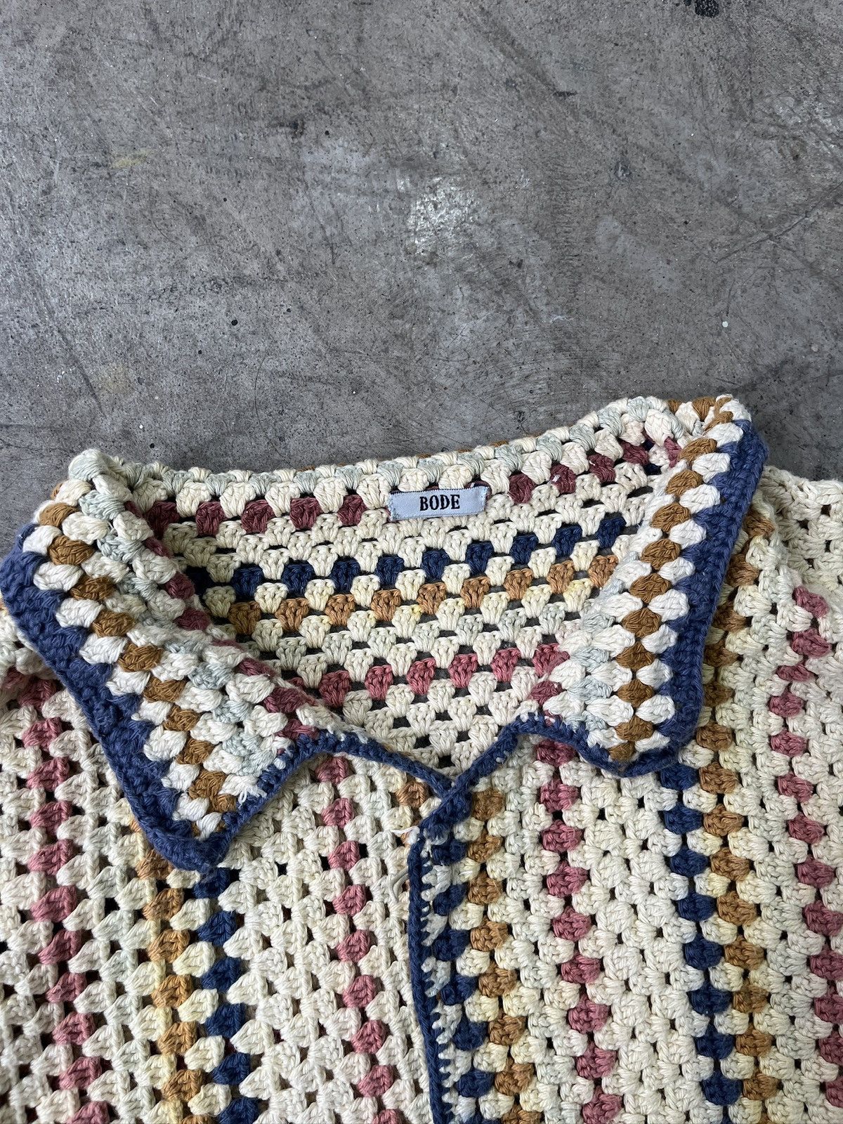 Bode Bode Crochet Button Up Shirt (unisex) Size US M / EU 48-50 / 2 - 6 Thumbnail