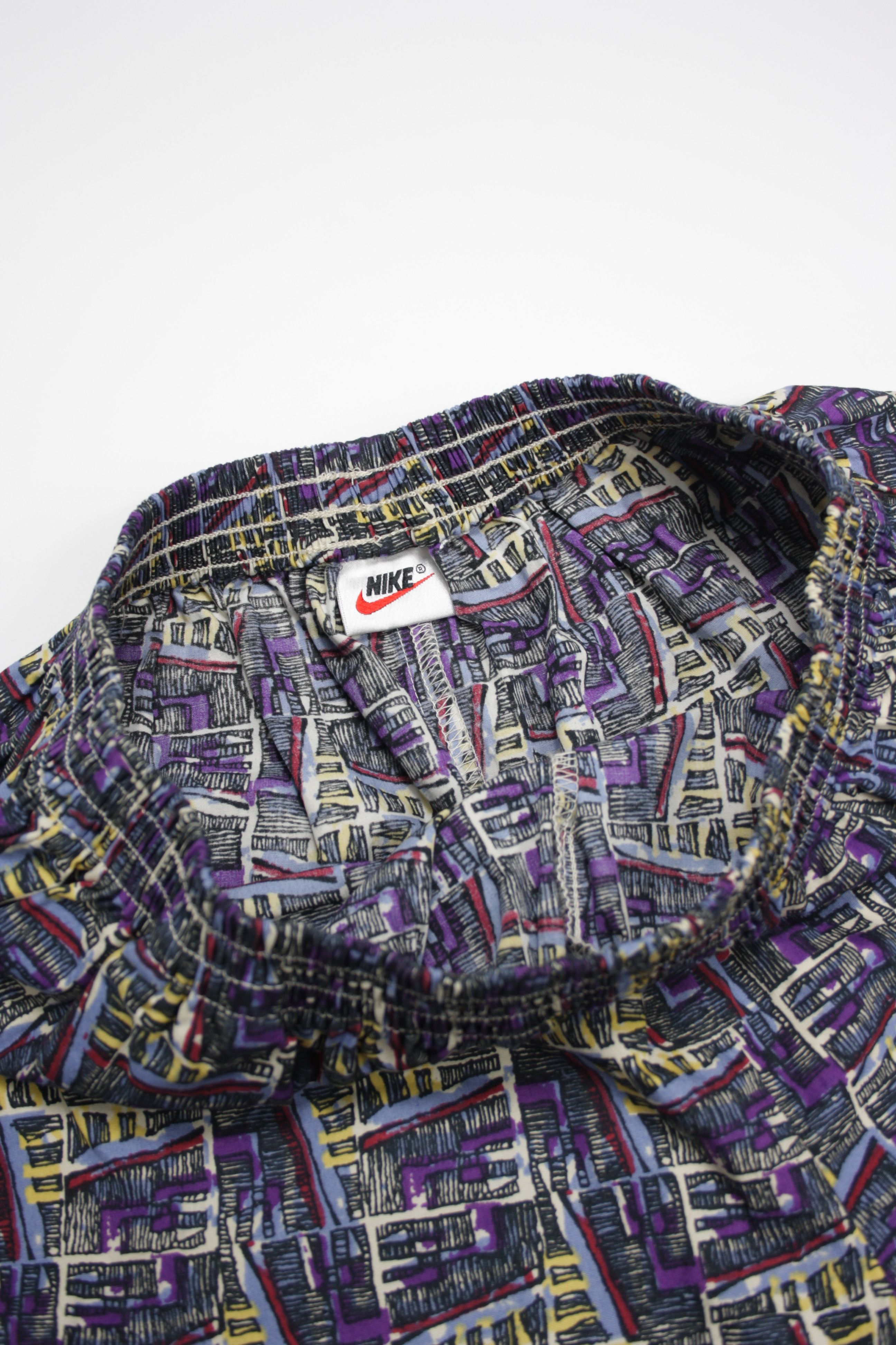 Nike × Nike ACG × Vintage Nike 90s Vintage Crazy Printed Swimming Shorts Trunks Size US 30 / EU 46 - 5 Thumbnail