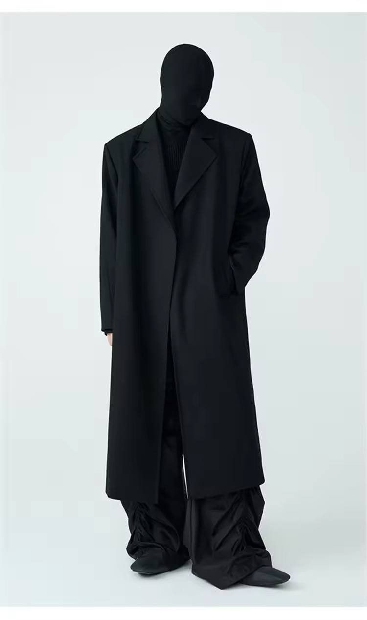 Japanese Brand × Vintage designer high quality buttonless coat Size US XL / EU 56 / 4 - 5 Thumbnail