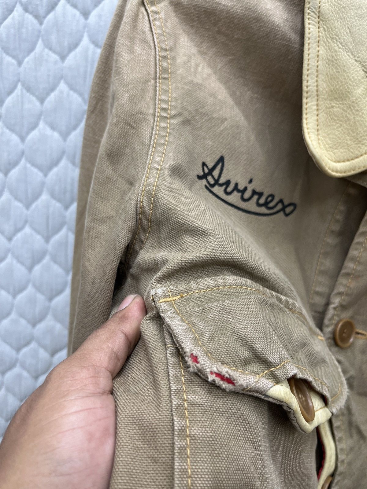 Avirex 🔥🔥🔥STEALS AVIREX MILITARY UTILITY JACKET Size US M / EU 48-50 / 2 - 16 Thumbnail