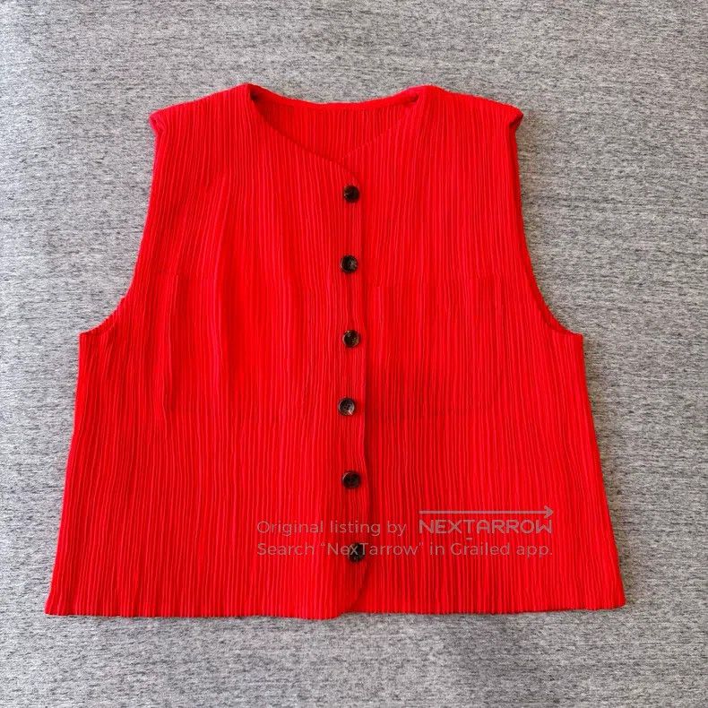 Issey Miyake Issey Miyake Vintage Toothpick Vest Size M / US 6-8 / IT 42-44 - 3 Thumbnail