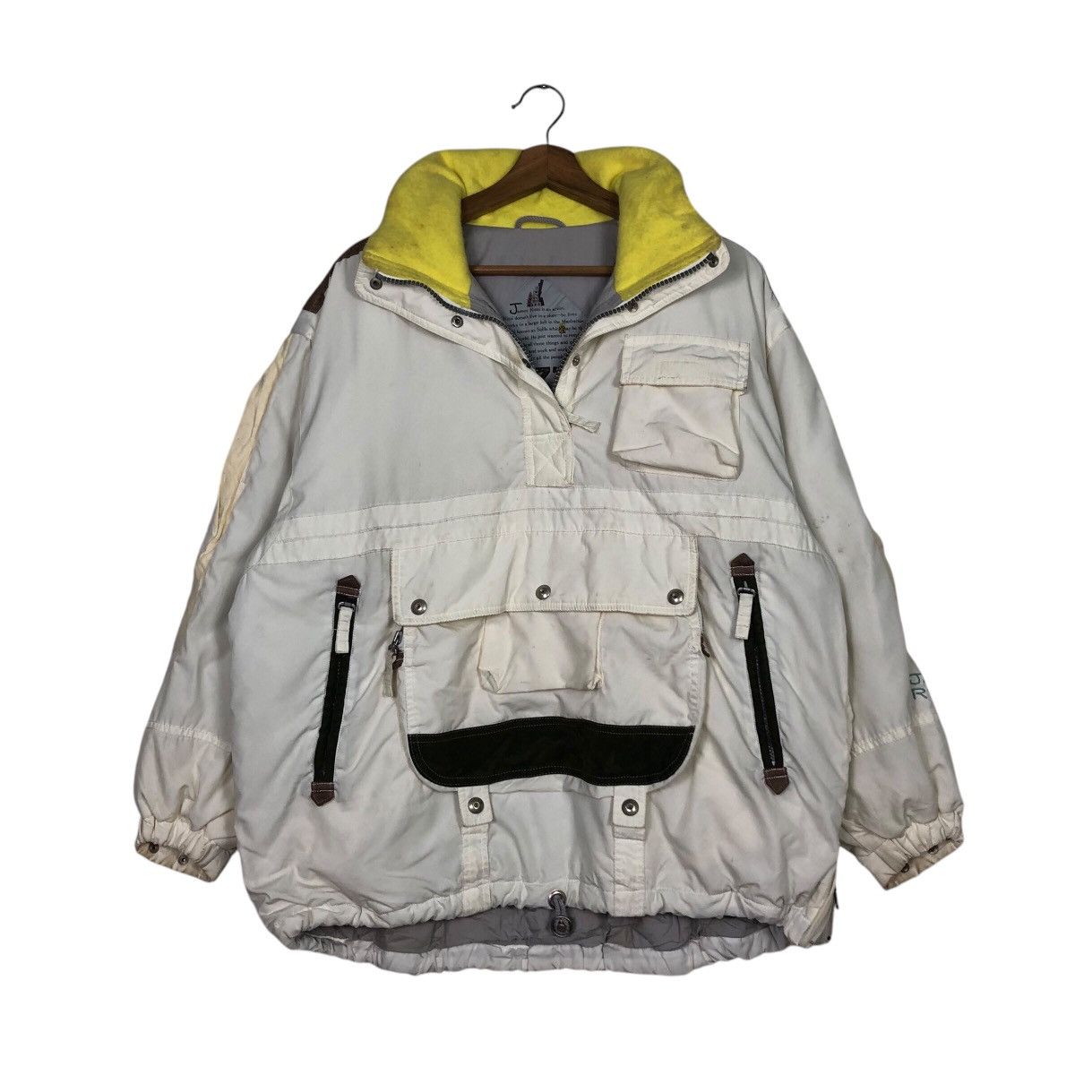 Japanese Brand 📌Vintage Bomber Jacket Ski Rizzi Issey Miyake Size US M / EU 48-50 / 2 - 13 Thumbnail