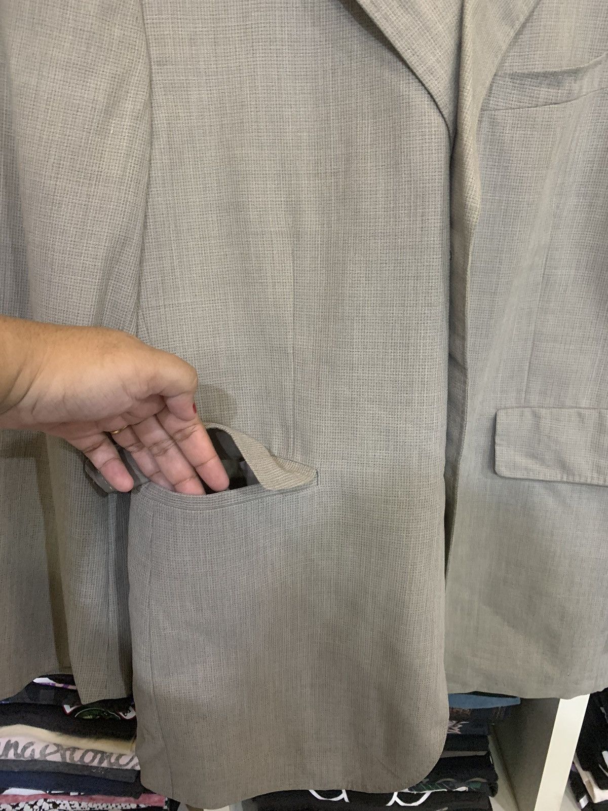 Designer × Vintage × Yohji Yamamoto Vintage Yohji Yamamoto Jacket Size M / US 6-8 / IT 42-44 - 9 Thumbnail