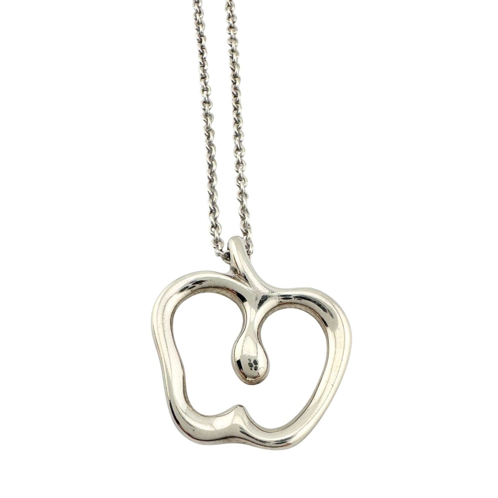 Tiffany & Co. Tiffany & Co Apple Necklace in Sterling Silver - 15" Chain Size ONE SIZE - 8 Thumbnail