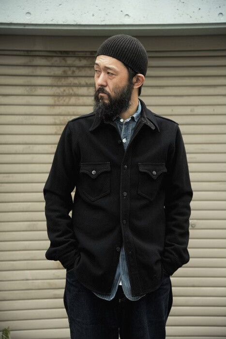 Freewheelers high version pure wool cpo shirt Size US L / EU 52-54 / 3 - 1 Thumbnail